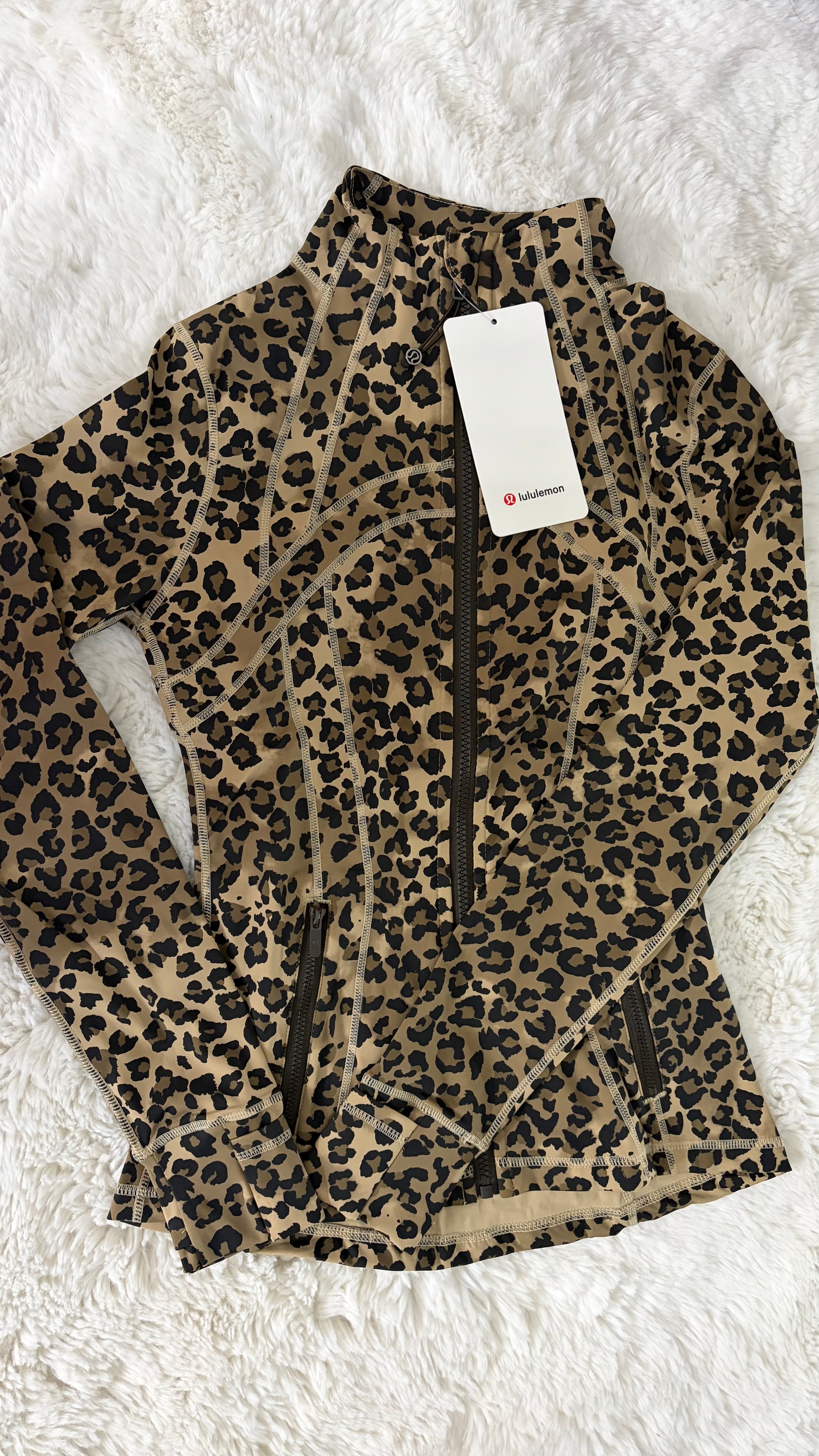 CHEETAH PRINT LULU DEFINE JACKET