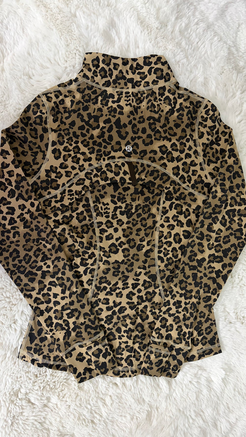 CHEETAH PRINT LULU DEFINE JACKET