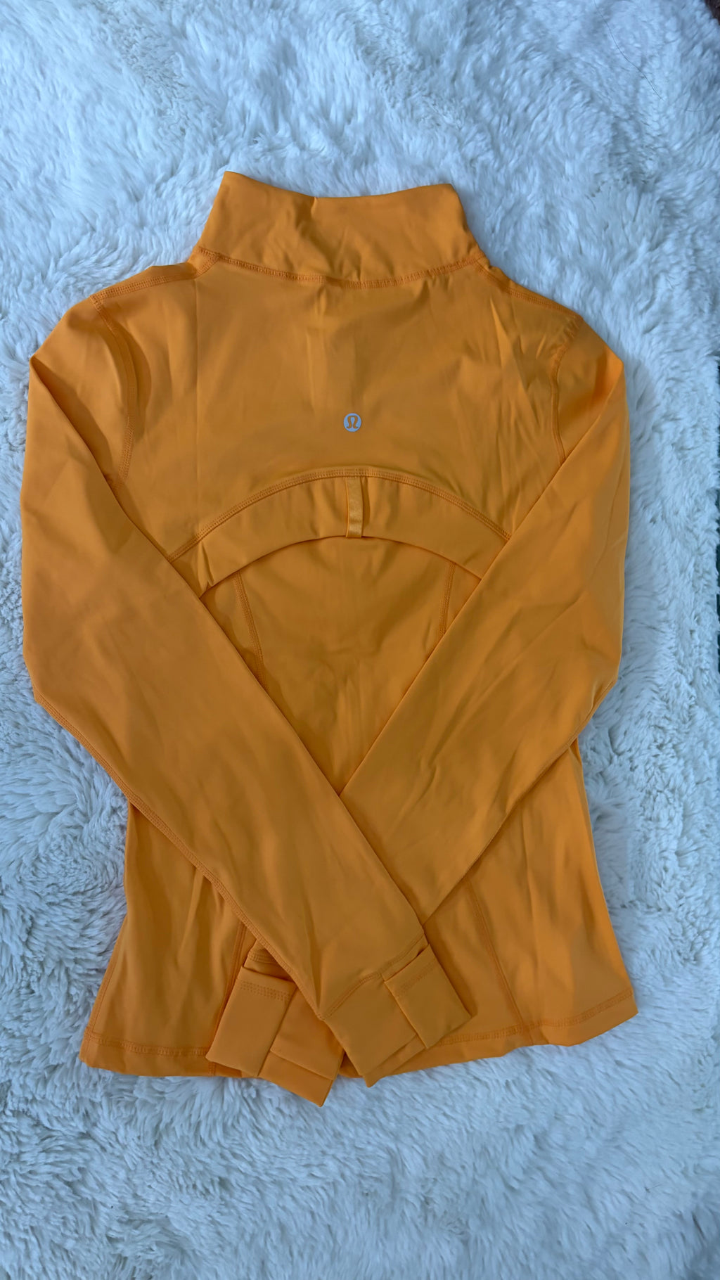 ORANGE LULU DEFINE JACKET
