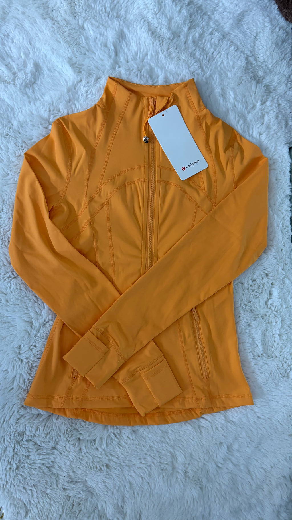 ORANGE LULU DEFINE JACKET
