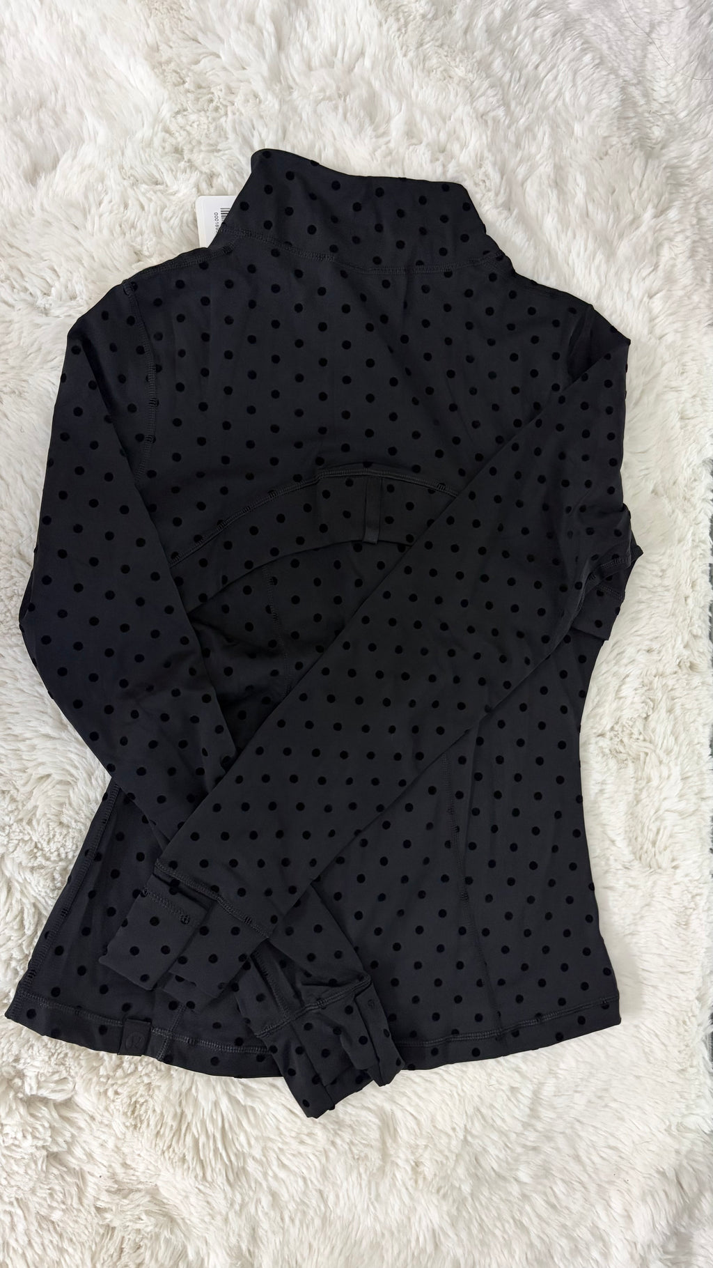 BLACK POLKA DOT LULU DEFINE JACKET